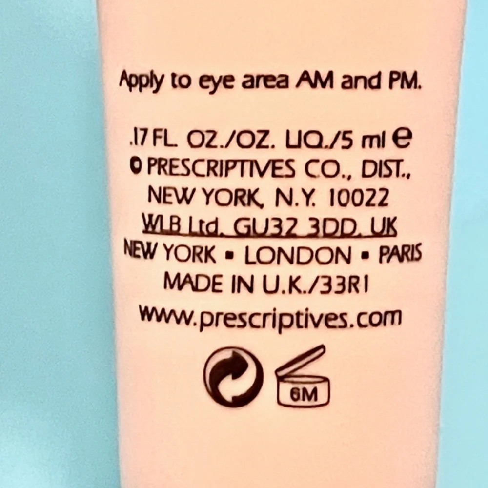 Prescriptives Super Line Preventor Eye Serum Travel Size New